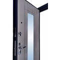 Квадро Ультима Z с зеркалом с зеркалом 300*1900 мм - дверь с современным дизайном