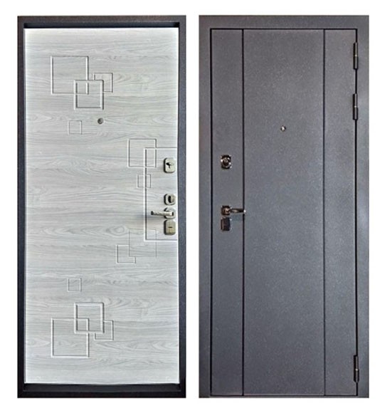 Квадро-100 - надежная входная дверь с шумо и теплоизоляцией в квартиру