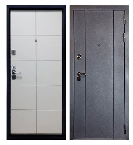 Квадро 3К Ф-100 - надежная входная дверь с шумо и теплоизоляцией в квартиру